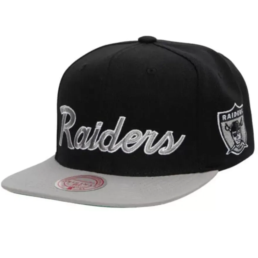 Mitchell & Ness Snapback-Team Script 2.0 Snapback Oakland Raiders