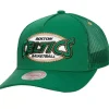 Mitchell & Ness Snapback-Team Seal Trucker Snapback Boston Celtics