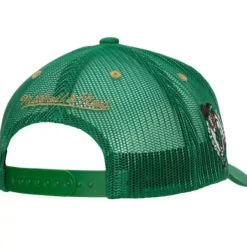 Mitchell & Ness Snapback-Team Seal Trucker Snapback Boston Celtics