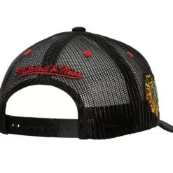 Mitchell & Ness Snapback-Team Seal Trucker Snapback Chicago Blackhawks