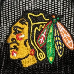 Mitchell & Ness Snapback-Team Seal Trucker Snapback Chicago Blackhawks