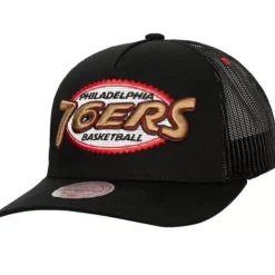Mitchell & Ness Snapback-Team Seal Trucker Snapback Hwc Philadelphia 76Ers
