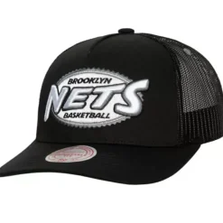 Mitchell & Ness Snapback-Team Seal Trucker Snapback Brooklyn Nets