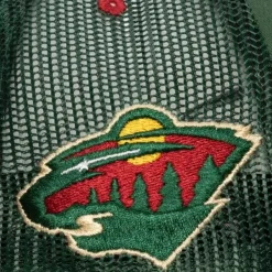 Mitchell & Ness Snapback-Team Seal Trucker Snapback Minnesota Wild