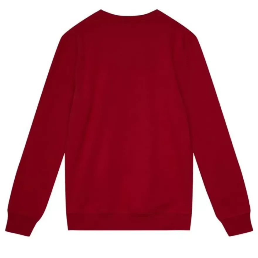 Mitchell & Ness Hoodies & Sweatshirts-Team Wordmark 1 Crew Atlanta Falcons