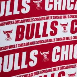 Mitchell & Ness Hoodies & Sweatshirts-Teamwrap Hoodie Chicago Bulls