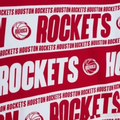 Mitchell & Ness Hoodies & Sweatshirts-Teamwrap Hoodie Houston Rockets