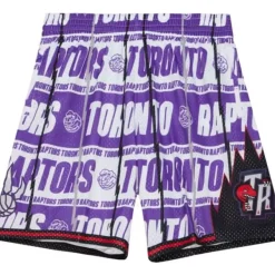 Mitchell & Ness Shorts-Teamwrap Swingman Toronto Raptors 1998-99 Shorts