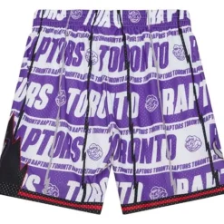 Mitchell & Ness Shorts-Teamwrap Swingman Toronto Raptors 1998-99 Shorts