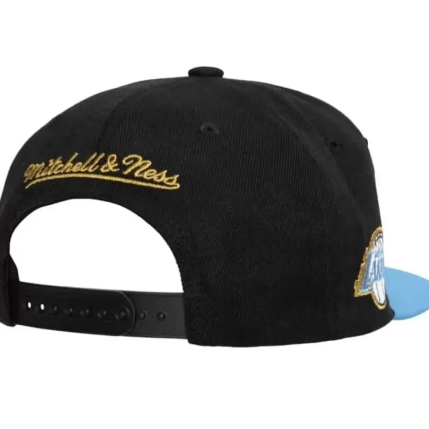 Mitchell & Ness Snapback-75Th Anniversary Gold Snapback Los Angeles Lakers