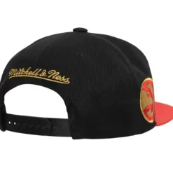 Mitchell & Ness Snapback-75Th Anniversary Gold Snapback Atlanta Hawks