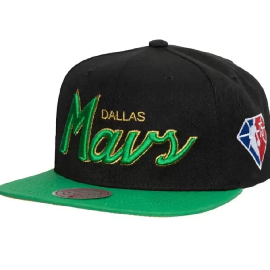Mitchell & Ness Snapback-75Th Anniversary Gold Snapback Dallas Mavericks