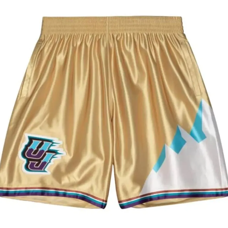 Mitchell & Ness Nba Swingman-75Th Anniversary Gold Swingman Utah Jazz 1996-97 Shorts