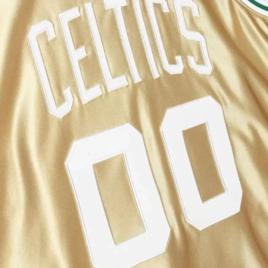 Mitchell & Ness Nba Swingman-75Th Anniversary Gold Swingman Robert Parish Boston Celtics 1985-86 Jersey