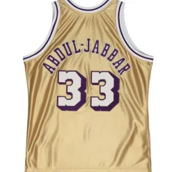 Mitchell & Ness Nba Swingman-75Th Gold Swingman Kareem Abdul-Jabbar Los Angeles Lakers 1983 Jersey