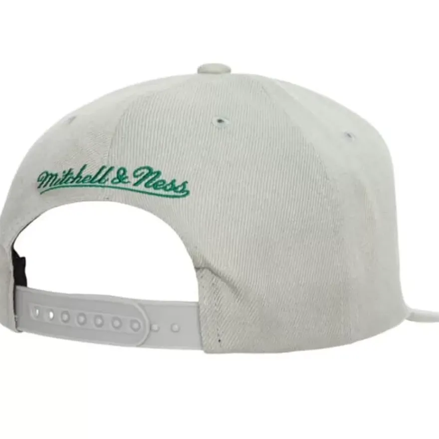 Mitchell & Ness Snapback-75Th Silver Snapback Boston Celtics