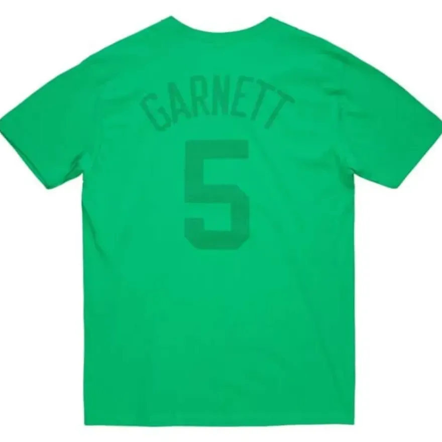 Mitchell & Ness T-Shirts & Tops-The Big Ticket Tee Boston Celtics Kevin Garnett