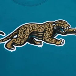 Mitchell & Ness Hoodies & Sweatshirts-There And Back Fleece Crew Jacksonville Jaguars