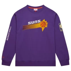 Mitchell & Ness Hoodies & Sweatshirts-There And Back Fleece Crew Phoenix Suns