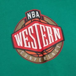 Mitchell & Ness Hoodies & Sweatshirts-There And Back Fleece Crew Seattle Supersonics