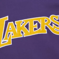 Mitchell & Ness Hoodies & Sweatshirts-There And Back Fleece Crew Los Angeles Lakers