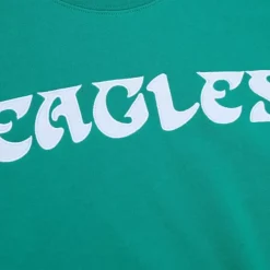 Mitchell & Ness Hoodies & Sweatshirts-There And Back Fleece Crew Philadelphia Eagles