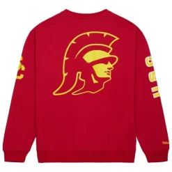 Mitchell & Ness Hoodies & Sweatshirts-There And Back Fleece Crew Current Logo Usc