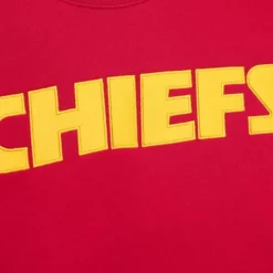 Mitchell & Ness Hoodies & Sweatshirts-There And Back Fleece Crew Kansas City Chiefs