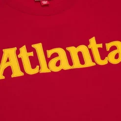 Mitchell & Ness Hoodies & Sweatshirts-There And Back Fleece Crew Atlanta Hawks