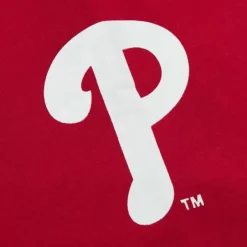 Mitchell & Ness Hoodies & Sweatshirts-There And Back Fleece Crew Current Logo Philadelphia Phillies