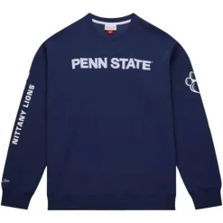 Mitchell & Ness Hoodies & Sweatshirts-There And Back Fleece Crew Current Logo Penn State University