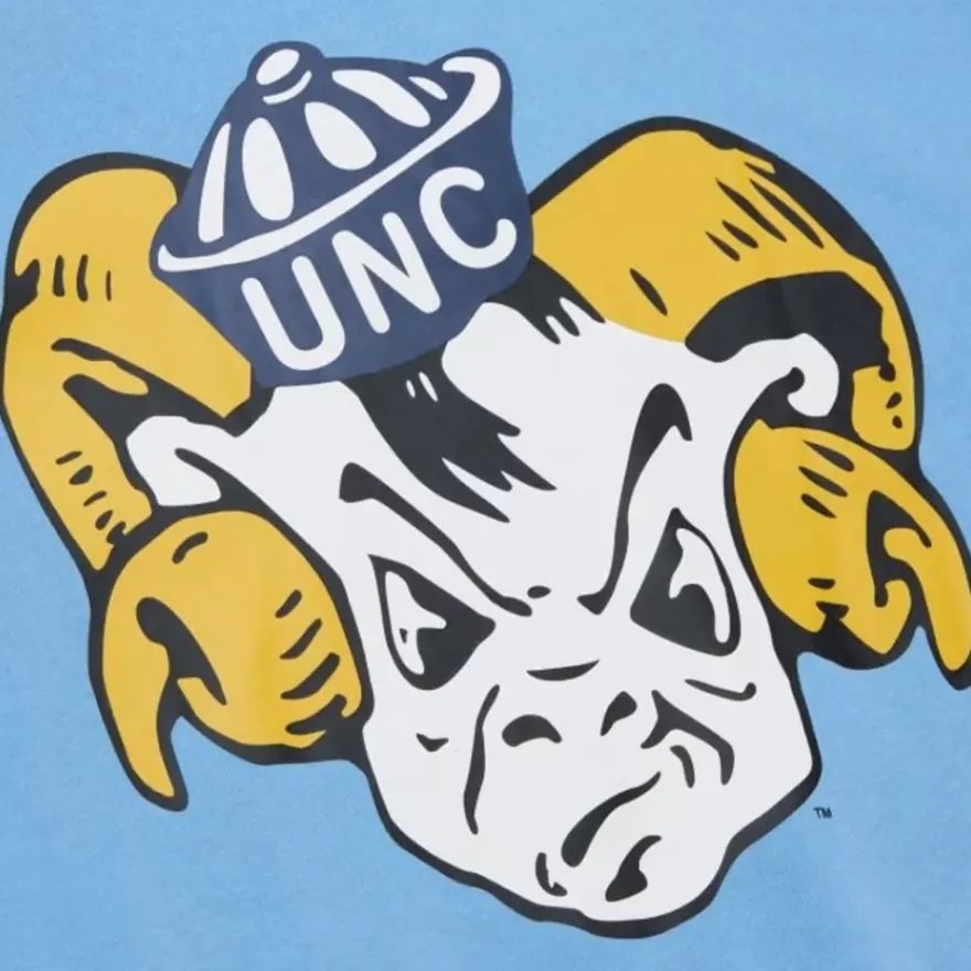 Mitchell & Ness Hoodies & Sweatshirts-There And Back Fleece Crew University Of North Carolina