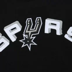 Mitchell & Ness Hoodies & Sweatshirts-There And Back Fleece Crew San Antonio Spurs