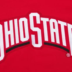 Mitchell & Ness Hoodies & Sweatshirts-There And Back Fleece Crew Ohio State