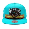 Mitchell & Ness Snapback-Three 6 Mafia X Br Nba Remix Snapback Vancouver Grizzlies