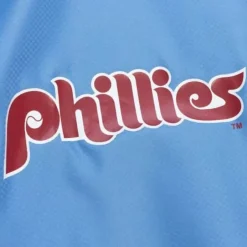 Mitchell & Ness Jackets & Outerwear-Throw It Back Full Zip Windbreaker Philadelphia Phillies