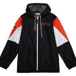 Mitchell & Ness Jackets & Outerwear-Throw It Back Full Zip Windbreaker San Francisco Giants