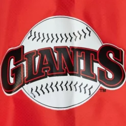 Mitchell & Ness Jackets & Outerwear-Throw It Back Full Zip Windbreaker San Francisco Giants