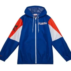 Mitchell & Ness Jackets & Outerwear-Throw It Back Full Zip Windbreaker University Of Florida