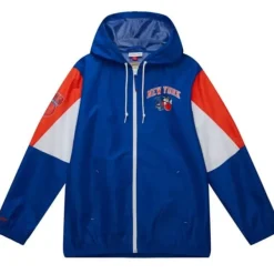 Mitchell & Ness Jackets & Outerwear-Throw It Back Full Zip Windbreaker New York Knicks