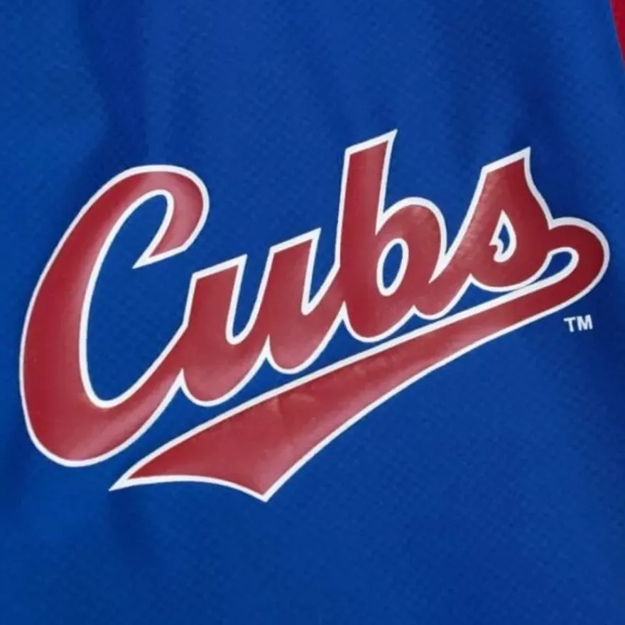 Mitchell & Ness Jackets & Outerwear-Throw It Back Full Zip Windbreaker Chicago Cubs