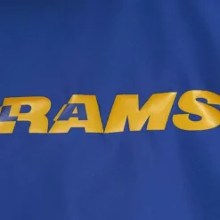 Mitchell & Ness Jackets & Outerwear-Throw It Back Full Zip Windbreaker Los Angeles Rams