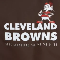 Mitchell & Ness Jackets & Outerwear-Throw It Back Full Zip Windbreaker Cleveland Browns