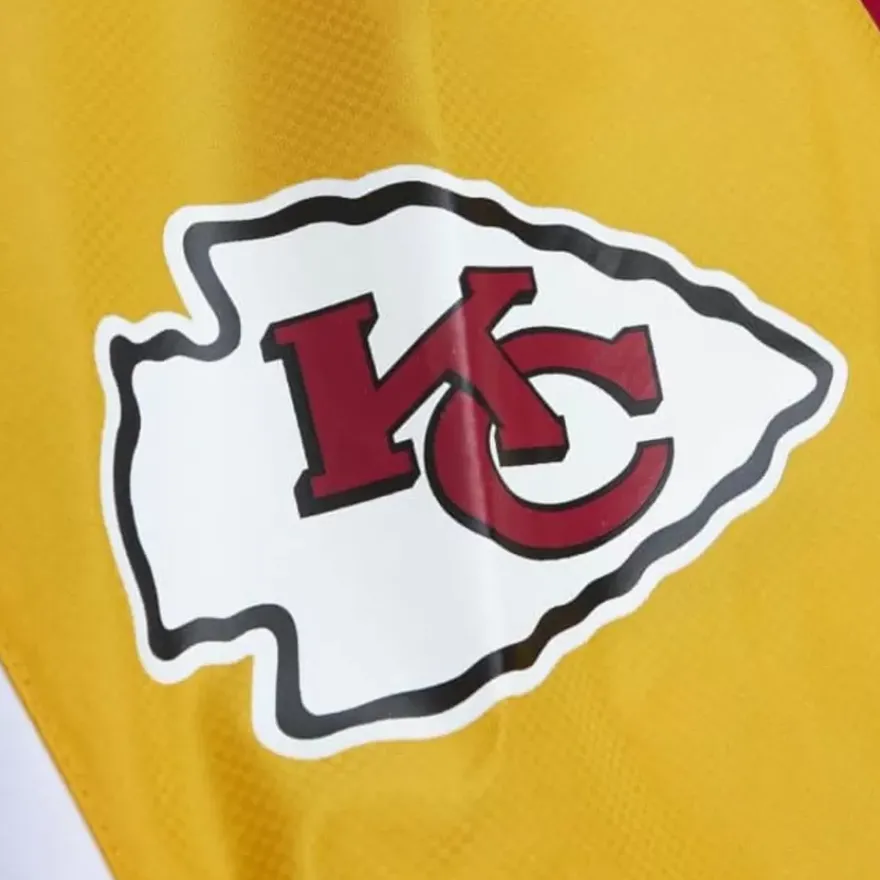 Mitchell & Ness Jackets & Outerwear-Throw It Back Full Zip Windbreaker Kansas City Chiefs