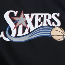 Mitchell & Ness Jackets & Outerwear-Throw It Back Full Zip Windbreaker Philadelphia 76Ers