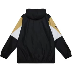 Mitchell & Ness Jackets & Outerwear-Throw It Back Full Zip Windbreaker New Orleans Saints