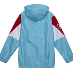Mitchell & Ness Jackets & Outerwear-Throw It Back Full Zip Windbreaker Atlanta Braves