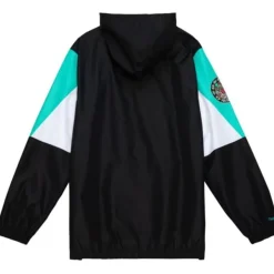 Mitchell & Ness Jackets & Outerwear-Throw It Back Full Zip Windbreaker Vancouver Grizzlies