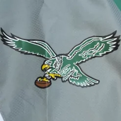 Mitchell & Ness Jackets & Outerwear-Throw It Back Full Zip Windbreaker Philadelphia Eagles