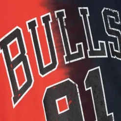 Mitchell & Ness T-Shirts & Tops-Tie Dye Cotton N&N Tank Chicago Bulls Dennis Rodman